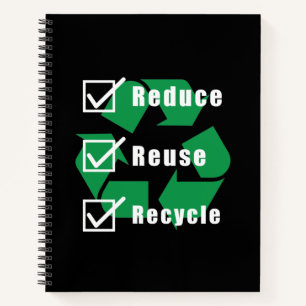 Controlelijst milieubeheer minder hergebruik Recyc Notitieboek