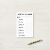 Controlelijst Quilt-in-uitvoering Post-it® Notes (Op bureau)