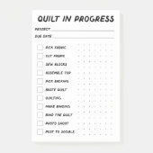 Controlelijst Quilt-in-uitvoering Post-it® Notes (Voorkant)