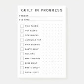 Controlelijst Quilt-in-uitvoering Post-it® Notes (Voorkant)