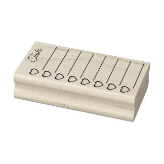 Controlelijst Stempel met Hartjes
