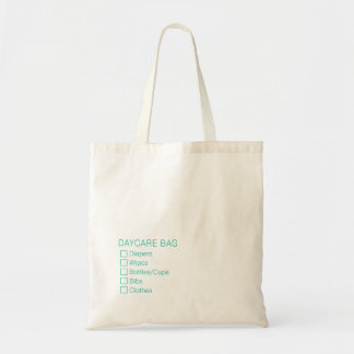 Controlelijst voor dagopvang tote bag