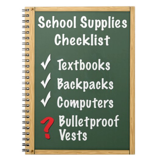 Controlelijst voor de veiligheidsvoorzieningen op  notitieboek (Voorkant)