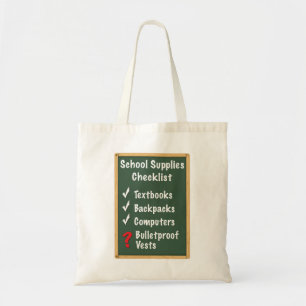 Controlelijst voor de veiligheidsvoorzieningen op tote bag