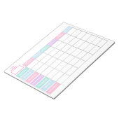 Controlelijst voor wervingsploeg vrouwen stimulere notitieblok (Schuin)