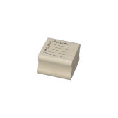 controlelijststempel. rubberstempel (Stempel)