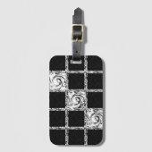 controlepatroon bagagelabel (Voorkant (verticaal))