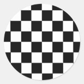 Controlepatroon Ronde Sticker (Voorkant)