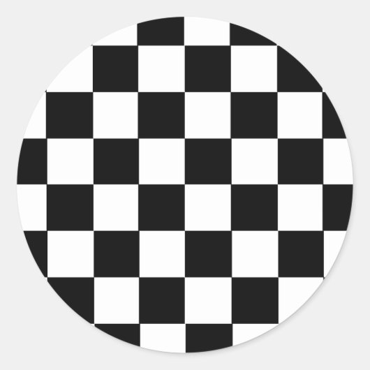 Controlepatroon Ronde Sticker (Voorkant)