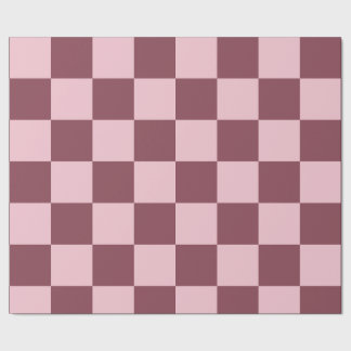 controlepatroon van het Roos Cadeaupapier