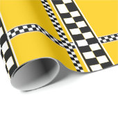 Controleplank taxichauffeur cadeaupapier (Rol Hoek)