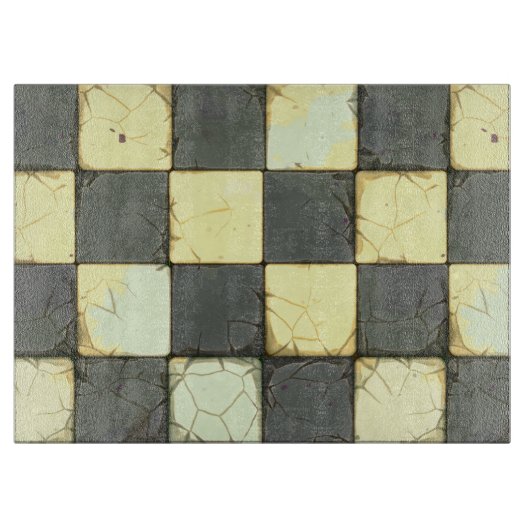 controleplantestapel voor Retro Snijplank (Voorkant)