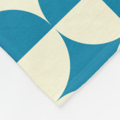 Controlerbord uit de middelbare eeuw, trapsgewijze fleece deken (Hoek)