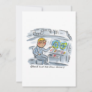 Controleren en onderhouden van sonars kaart