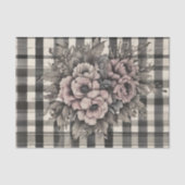 controleren met Blush Blooms Decoupage Print Tissuepapier (Voorkant)