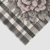 controleren met Blush Blooms Decoupage Print Tissuepapier (Detail)