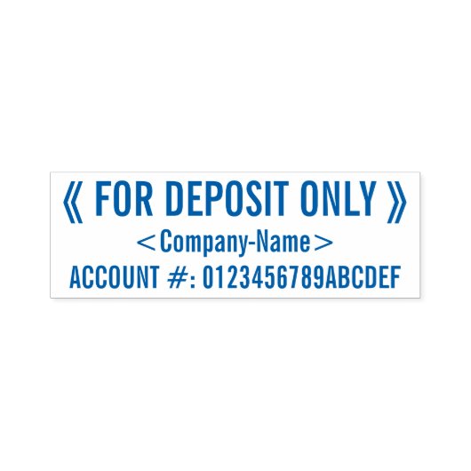 Controleren restrictieve aantekening Rubberstempel Zelfinktende Stempel (Design)