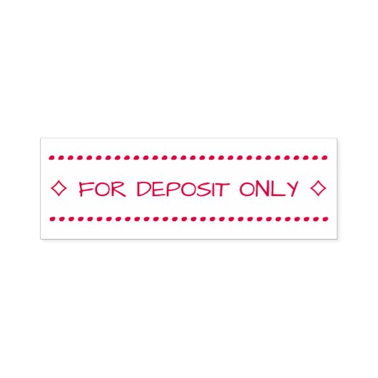 Controleren restrictieve aantekening Rubberstempel Zelfinktende Stempel (Design)