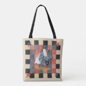 Controlerende kippen tote bag (Achterkant)