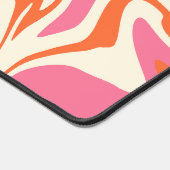 Controles en ronddraaiingen - Roze, Oranje en crèm Bureaumat (Hoek)