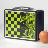 Controles en zwembroeken - kalkgroen en zwart (In situ)