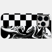 Controles en zwenken - zwart en wit Case-Mate iPhone case (Achterkant (horizontaal))