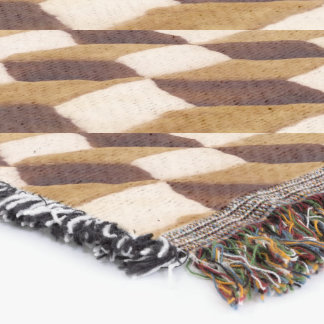 CONTROLES IN TINTEN VAN BRUINE PLAID TARTAN 2 DEKEN
