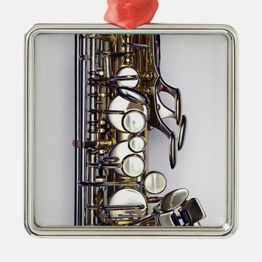 Controles van saxofone metalen ornament (Voorkant)