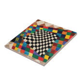 Controleur van Wassily Kandinsky Ceramic Tegel Tegeltje (Zijkant)