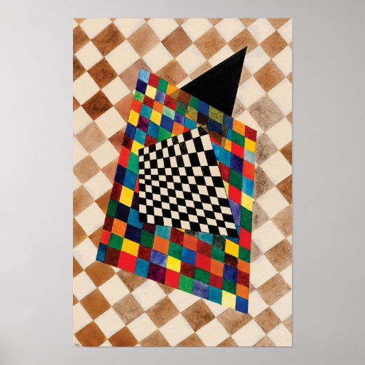 Controleur van Wassily Kandinsky Poster (Voorkant)