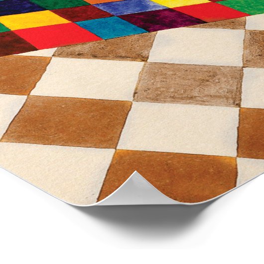 Controleur van Wassily Kandinsky Poster (Hoek)