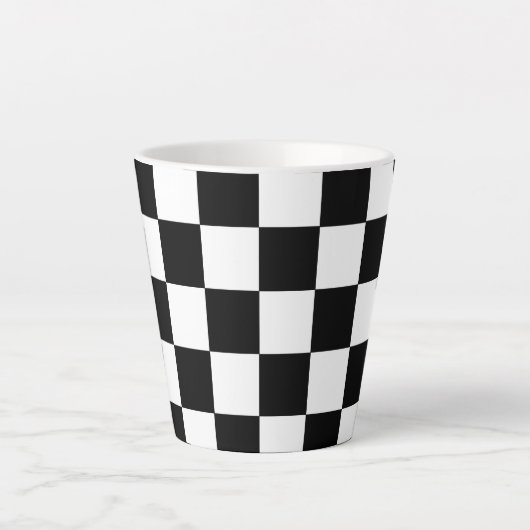 Controleurs "Diner van 1950" Latte Mok (Voorkant)