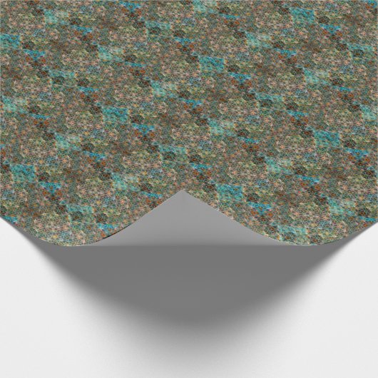 Controlled Chaos – Muted Fall Cadeaupapier (Hoek)