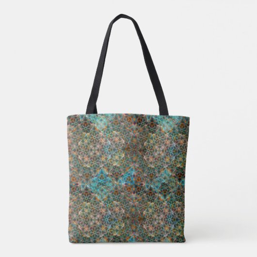 Controlled Chaos – Muted Fall Tote Bag (Achterkant)