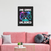 Controller 2e klas niveau ontgrendeld eerste dag  canvas afdruk (Insitu (Woonkamer))