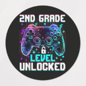 Controller 2e klas niveau ontgrendeld eerste dag  labels (Design 1)
