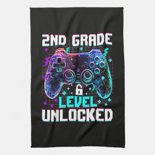 Controller 2e klas niveau ontgrendeld eerste dag theedoek (Verticaal)