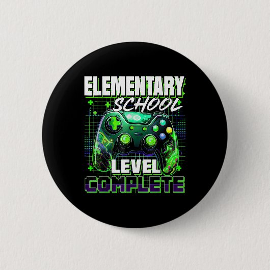 Controller Basisschool Level Voltooi Gradua Ronde Button 5,7 Cm (Voorkant)