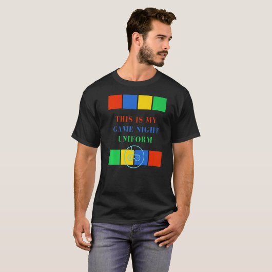 Controller Board Games is mijn gameavond T-shirt (Voorkant volledig)