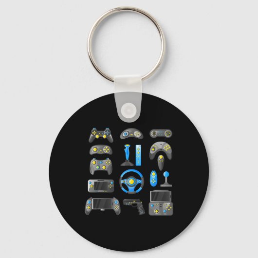 Controller Game Control Alle Dingen Videogame Sleutelhanger (Voorkant)