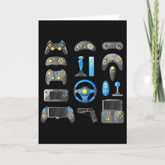 Controller Game Controleer Alles Videospel  Kaart (Voorkant)