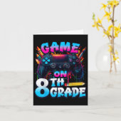 Controller Game Op 8e Klas Eerste Dag Van School B Kaart (Gele Bloem)