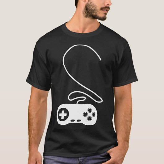 Controller hartvideospellen Lover Couple Matching T-shirt (Voorkant)