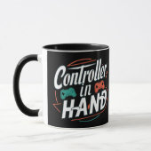 Controller in de hand, gamers mokken (Links)