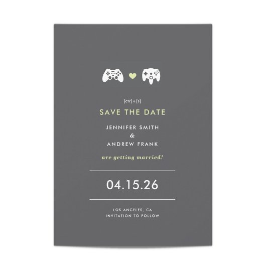 Controller Love Bewaar de datum Save The Date