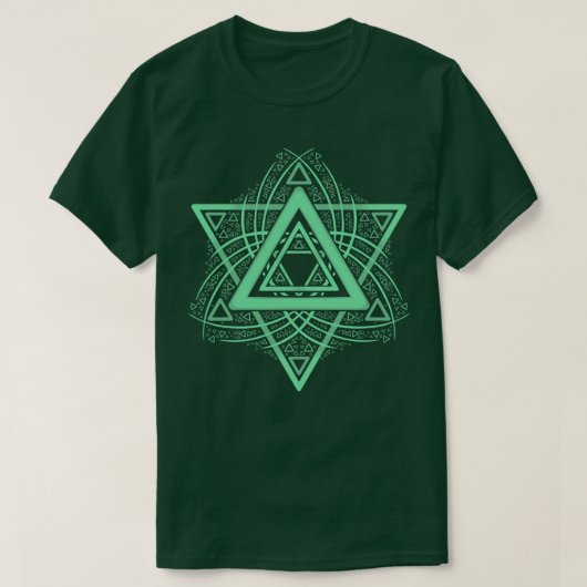 Controller Mandala Driehoek T-shirt (Design voorkant)