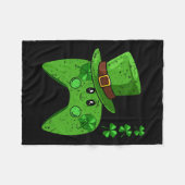 Controller Shamrock St Patricks Day Gaming Gamer Fleece Deken (Voorkant (Horizontaal))