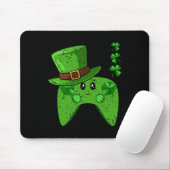 Controller Shamrock St Patricks Day Gaming Gamer Muismat (Met muis)