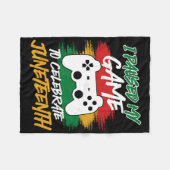 Controller Videogames Console Pauzeerde Mijn Game  Fleece Deken (Voorkant (Horizontaal))