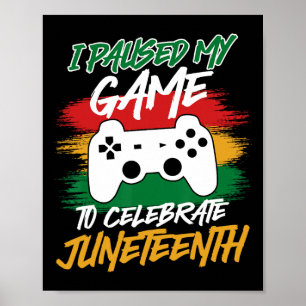 Controller Videogames Console Pauzeerde Mijn Game  Poster